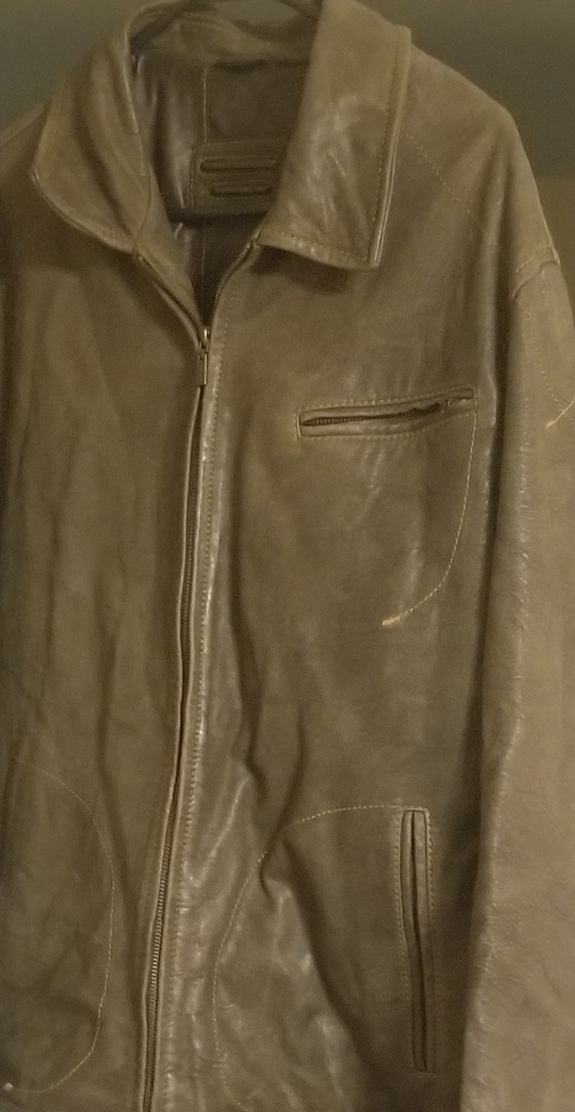 Mens leather jacket